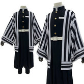 Iguro Obanai Serpent Hashira Kimetsu no Yaiba Cosplay Costume Outfit - Halloweez